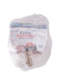 Соль-лизунец Глыбовая (кормовая) с веревкой
