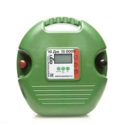 Электропастух AGRI 10К / 10 Дж / 13 000 В (до 40 км) с LED-дисплеем и режимом охраны